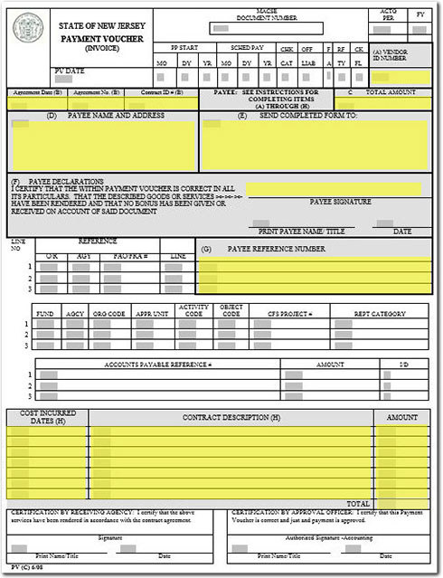 Form PV(C) Instructions