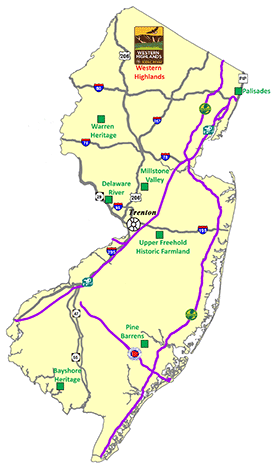 scenic byways map graphic