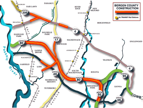 bergen county construction map