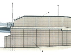 retaining wall and noise wall rendering