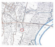 Map of the Covert/Larch Historic District