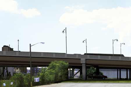 proposed bridge at west side avenue rendering