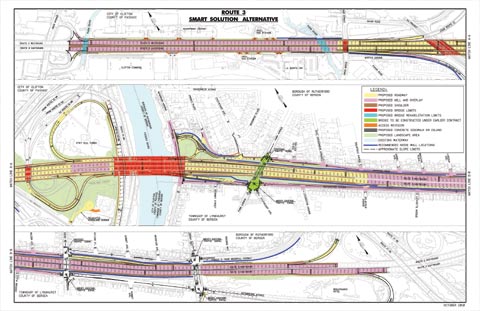 proposed improvements map