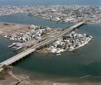 trestle bridges aerial photo