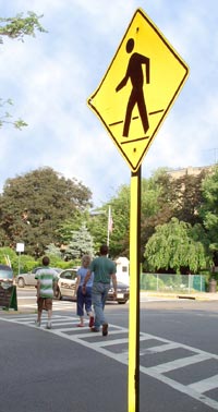 pedestrian crossing photo