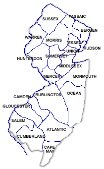 New Jersey Map