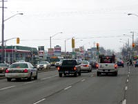 Typical suburban strip development photo