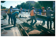 light rail facility photo